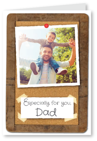 Especially for you - father's day card